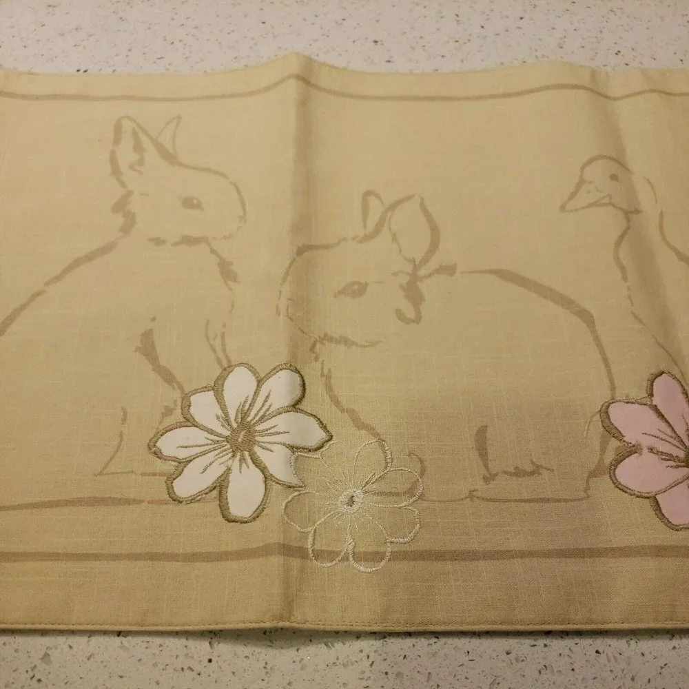 easter table runner 30.5